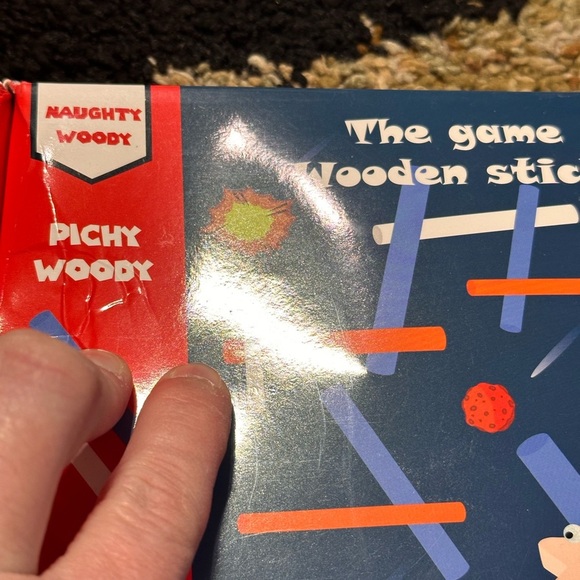 Wooden Stick Game - Pichy Woody, Naughty Woody etc Funny bar games NWT - Picture 3 of 11
